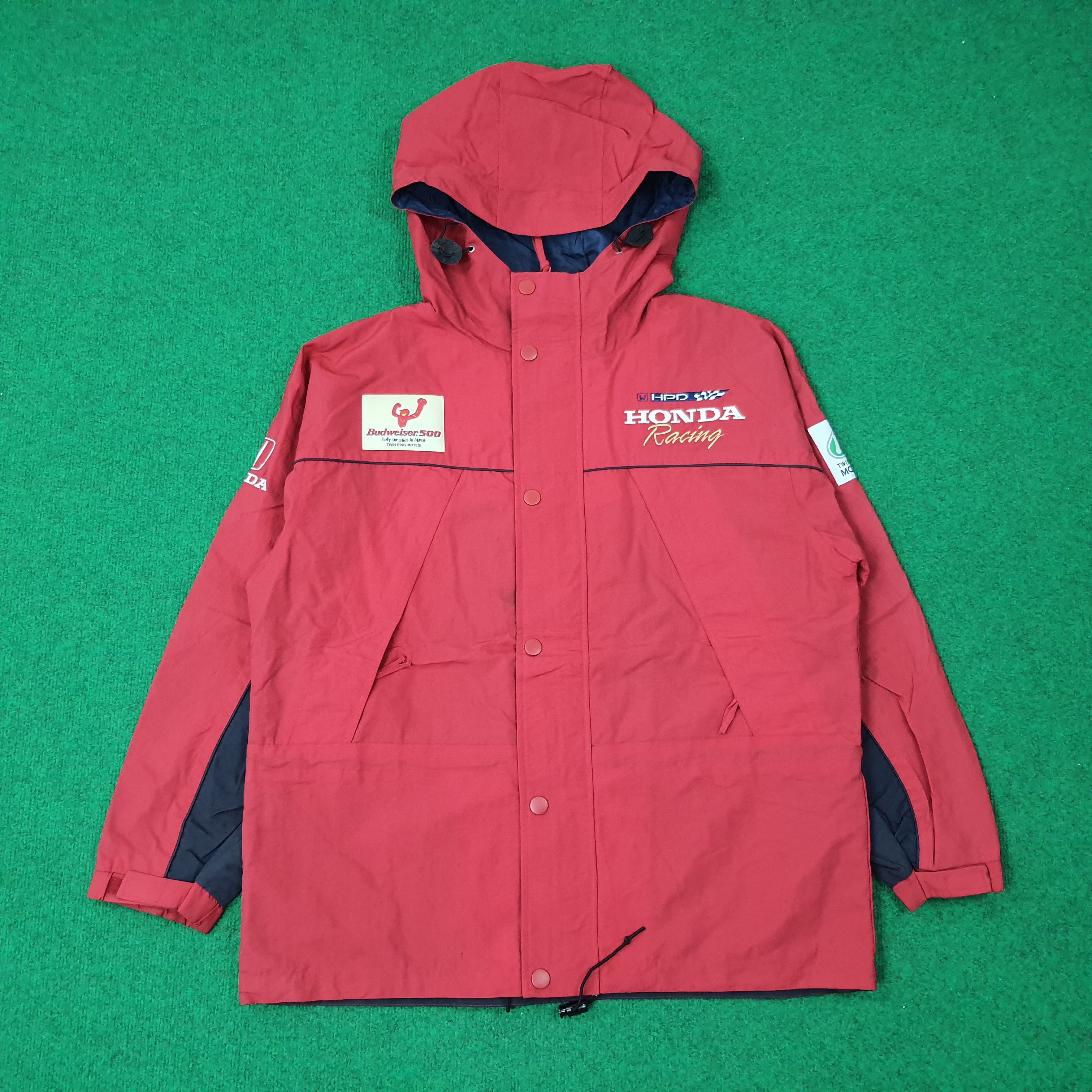 Honda Vintage Honda 90s CART Racing Jacket C268N9 Size US L / EU 52-54 / 3 - 3 Thumbnail