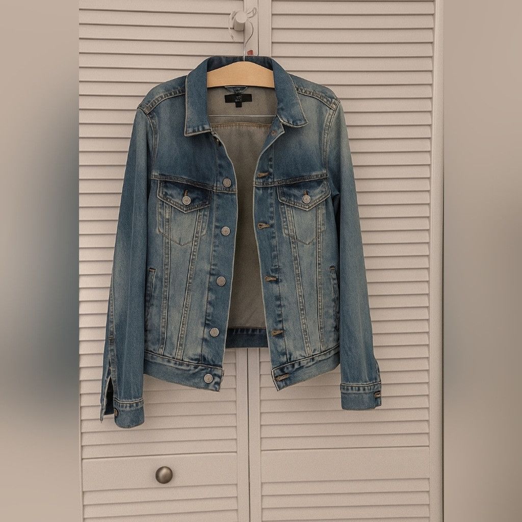 Iro IRO Blue Jean Jacket Size S / US 4 / IT 40 - 2 Thumbnail