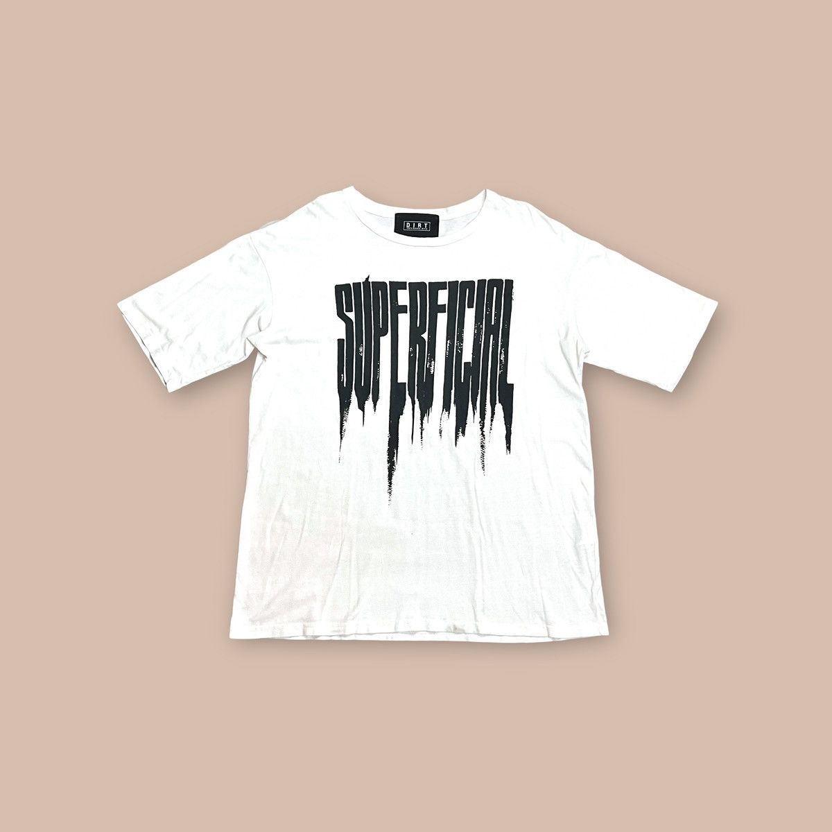 Japanese Brand DIRT by Toshiya(DIR EN GREY) 3rd Anniversary SUPERFICIAL Tee Size US L / EU 52-54 / 3 - 1 Thumbnail