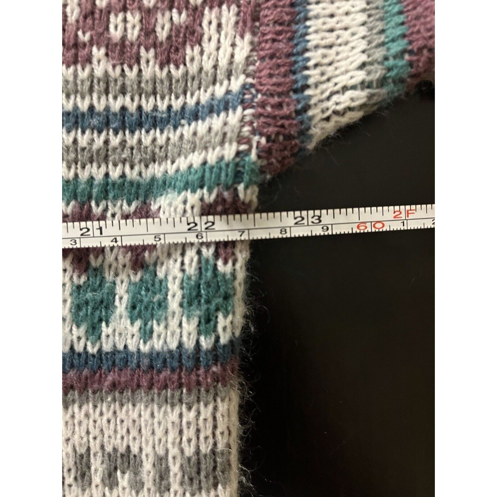 Anchor Blue Vintage 90s Anchor Blue Fair Isle Sweater - XL Size US XL / EU 56 / 4 - 5 Thumbnail