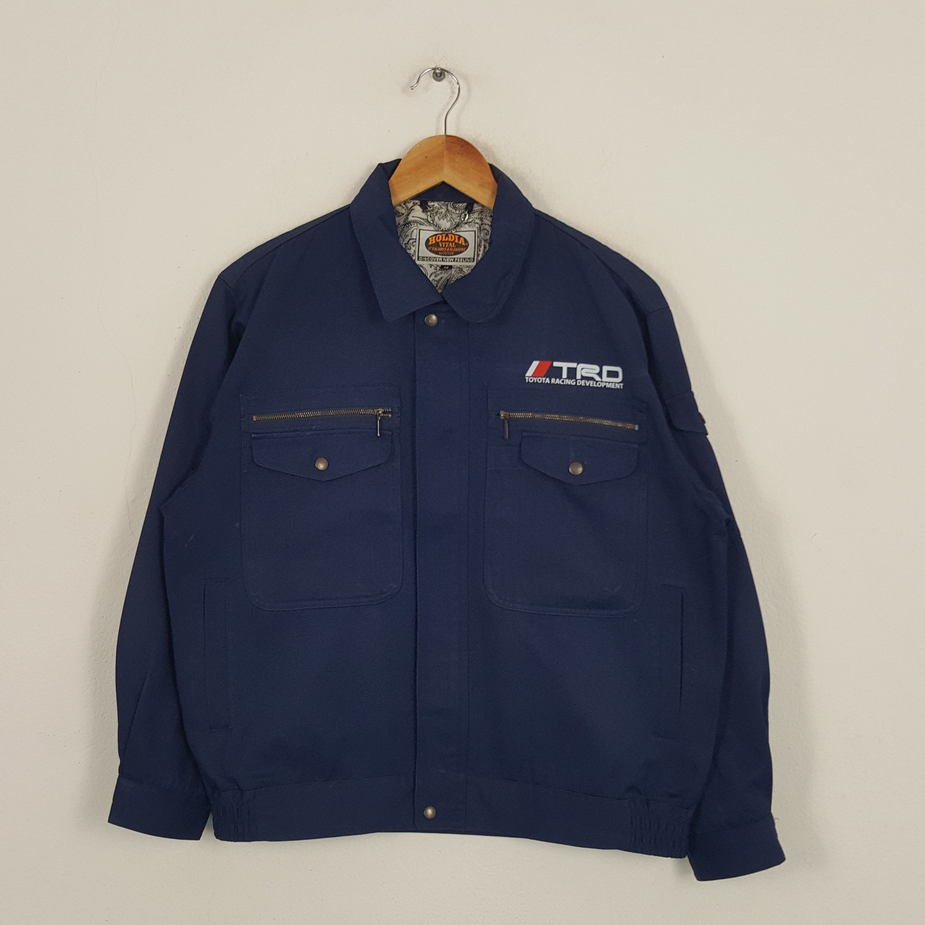Japanese Brand × Vintage Vintage TRD Racing Development Japanese Custom Art Jacket Size US L / EU 52-54 / 3 - 3 Thumbnail