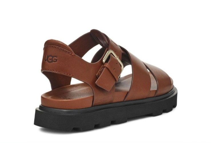 Ugg UGG Capitelle Strap Leather Sandals Women’s Buckle Comfort Size US 10 / IT 40 - 8 Thumbnail