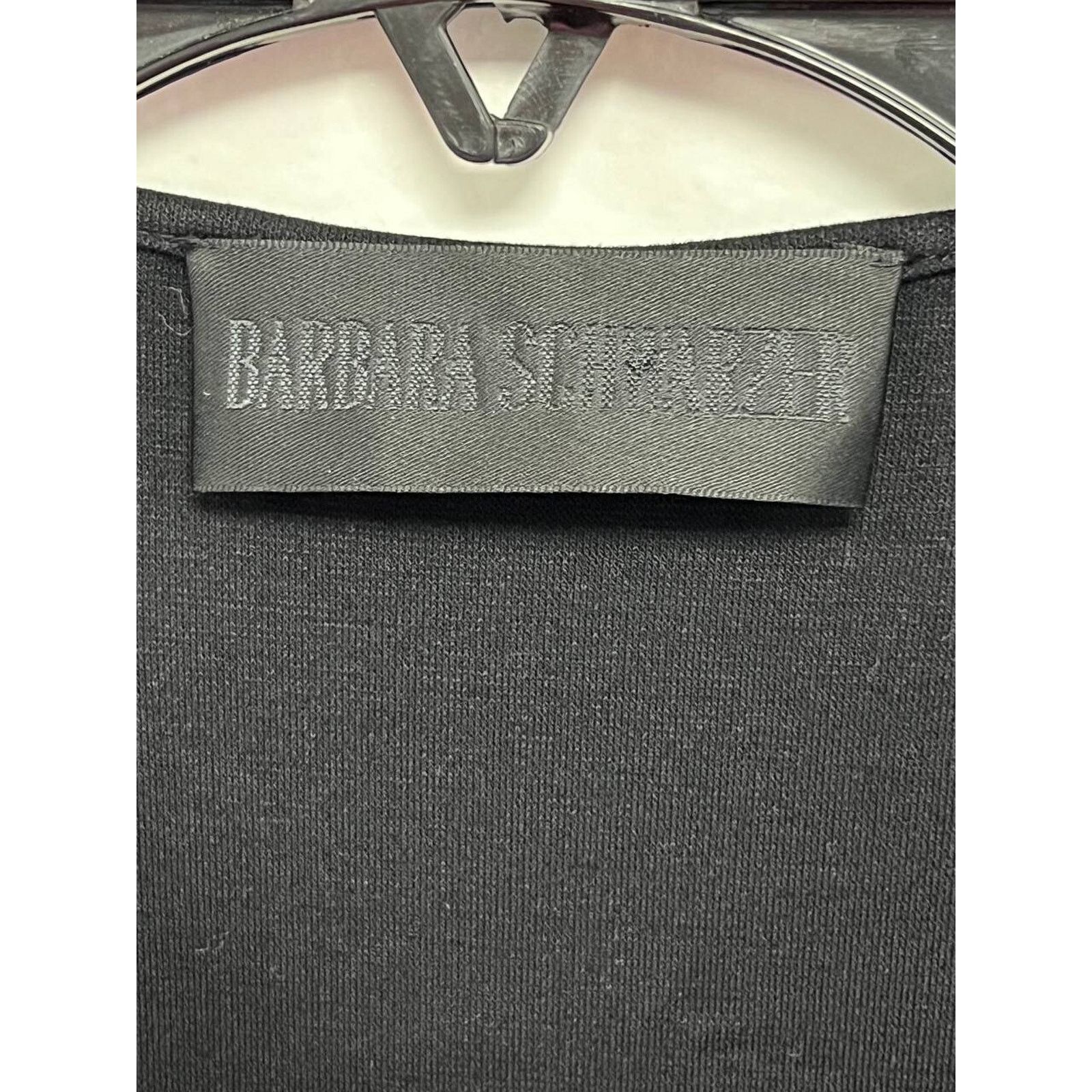 & Other Stories Barbara Schwarzer Lather Zip Midi Black Size 6 A000396 Size M / US 6-8 / IT 42-44 - 4 Thumbnail