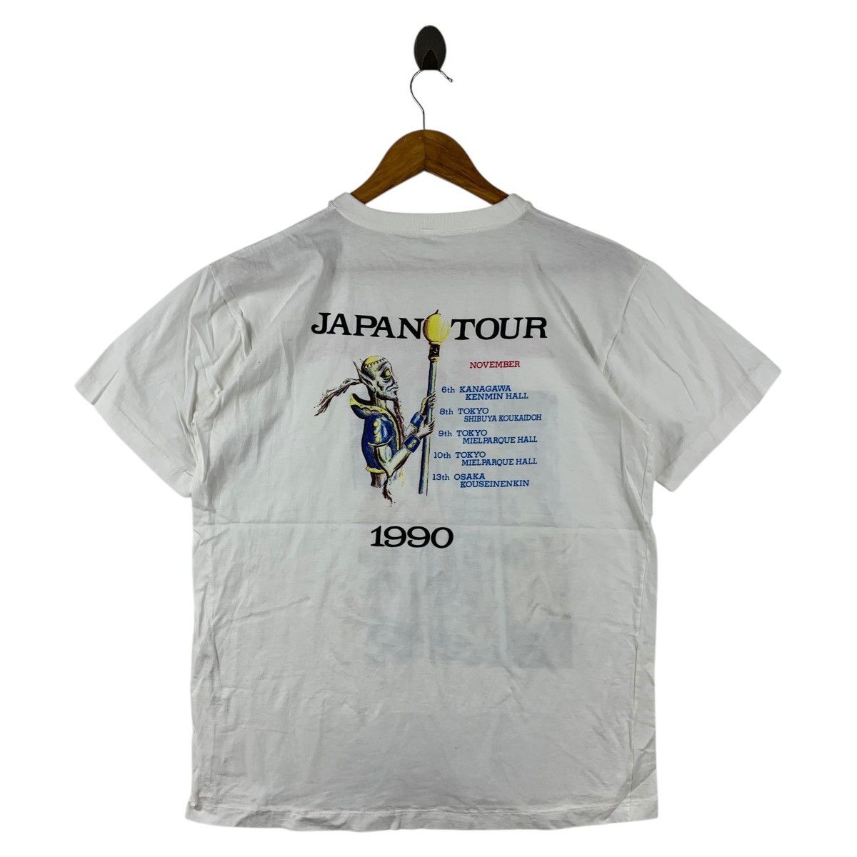 Band Tees Vintage 90s GAMMA RAY japan tour 1990 band tees Size US L / EU 52-54 / 3 - 4 Thumbnail