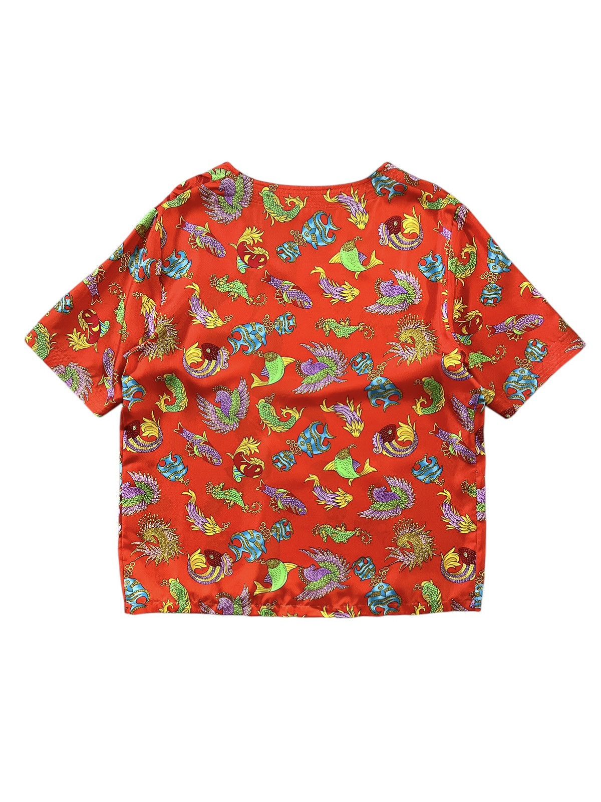 Versace × Vintage Vintage Gianni Versace Versatile Couture Silk Tops Size L / US 10 / IT 46 - 2 Thumbnail