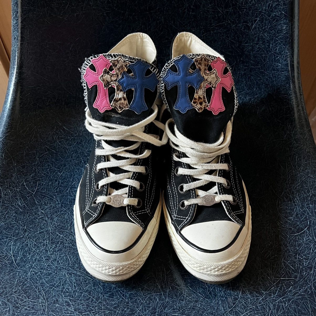 Chrome Hearts Chrome hearts Converse chuck 70 patch work 1 of 1 Size US 9.5 / EU 42-43 - 2 Thumbnail