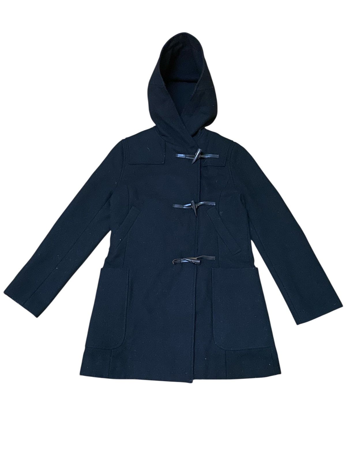 Issey Miyake Sunao Kuwahara By Issey Miyake Thick Wool Duffle Coat Size US S / EU 44-46 / 1 - 1 Thumbnail