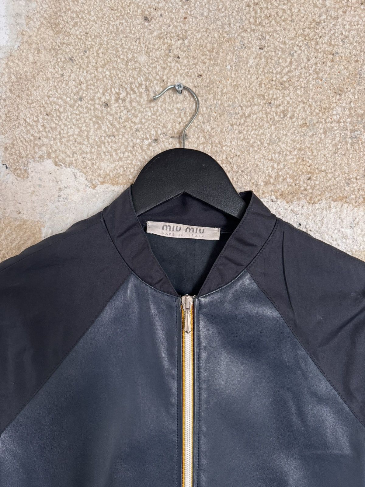 Miu Miu Miu Miu Spring Summer 2000 Leather Jacket Size M / US 6-8 / IT 42-44 - 4 Thumbnail