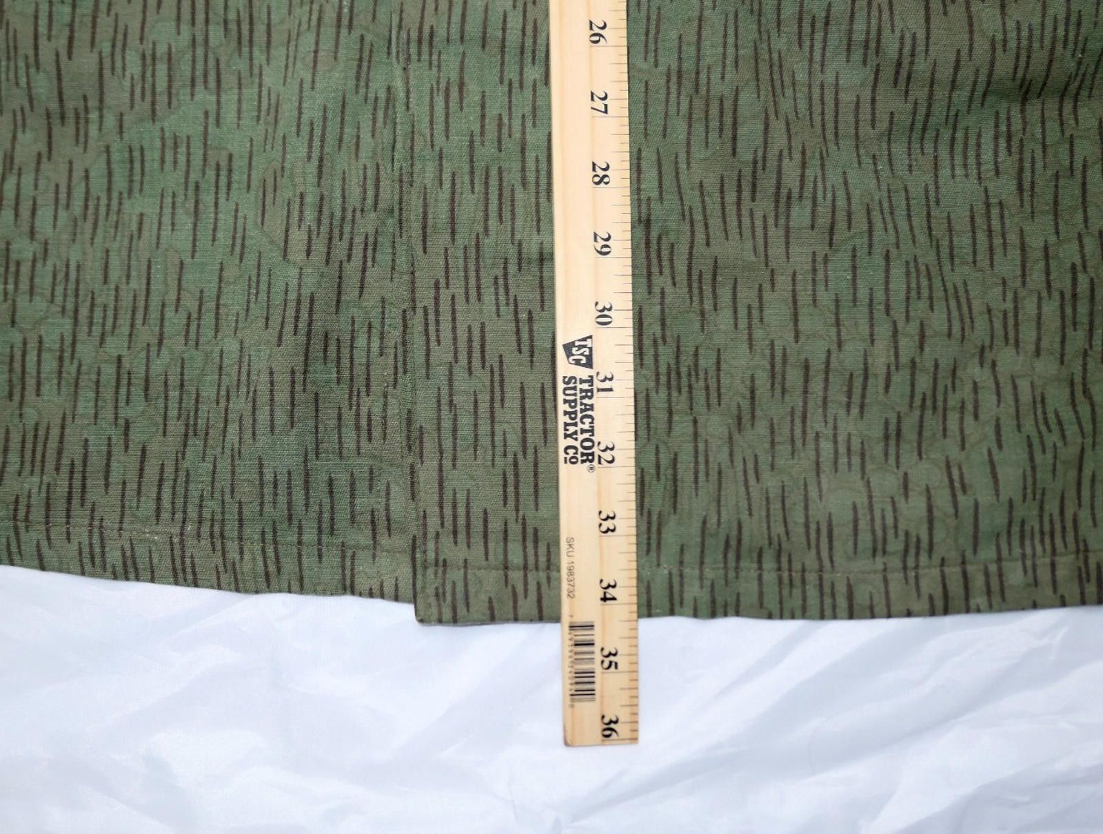 Other 1960s Czech Army M60 Jacket Rain Drop Camo 3/4 Length - XL Size ONE SIZE - 8 Thumbnail