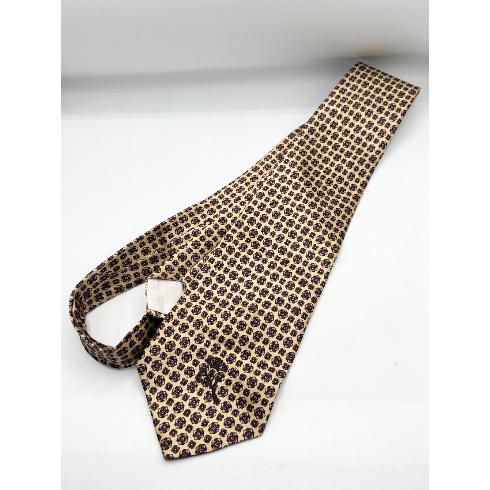 Countess Mara Vintage Countess Mara print satin tie Size ONE SIZE - 2 Thumbnail