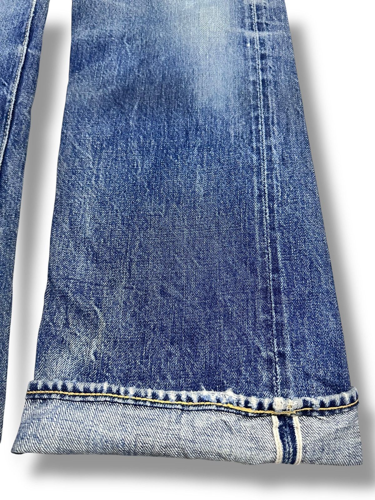 Skull Jeans by an Alchemist Rare SKULL Jeans By An Alchemist Selvedged 5002xx Distressed Size US 28 / EU 44 - 9 Thumbnail