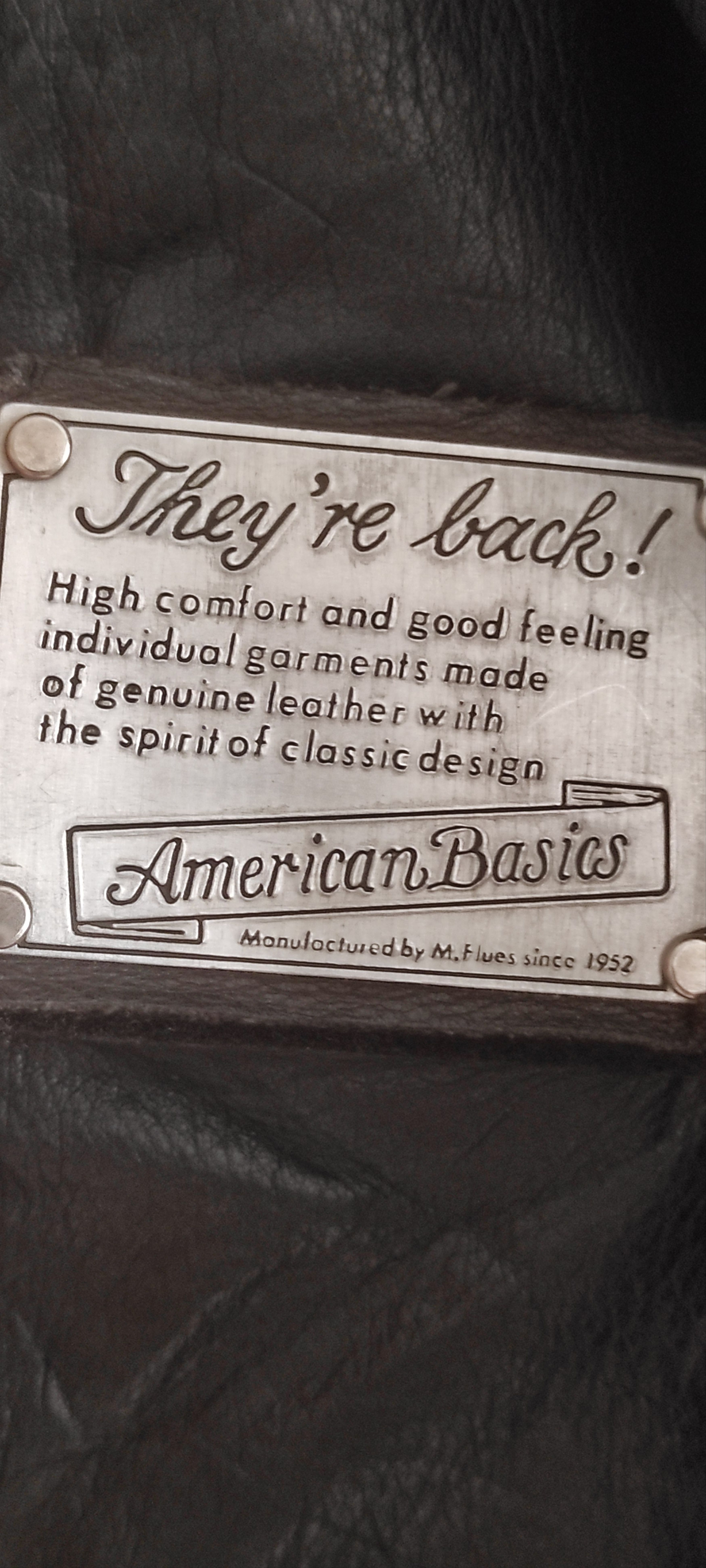 Other American Basics Genuine Leather US Force Aviator Jacket Size US L / EU 52-54 / 3 - 9 Thumbnail