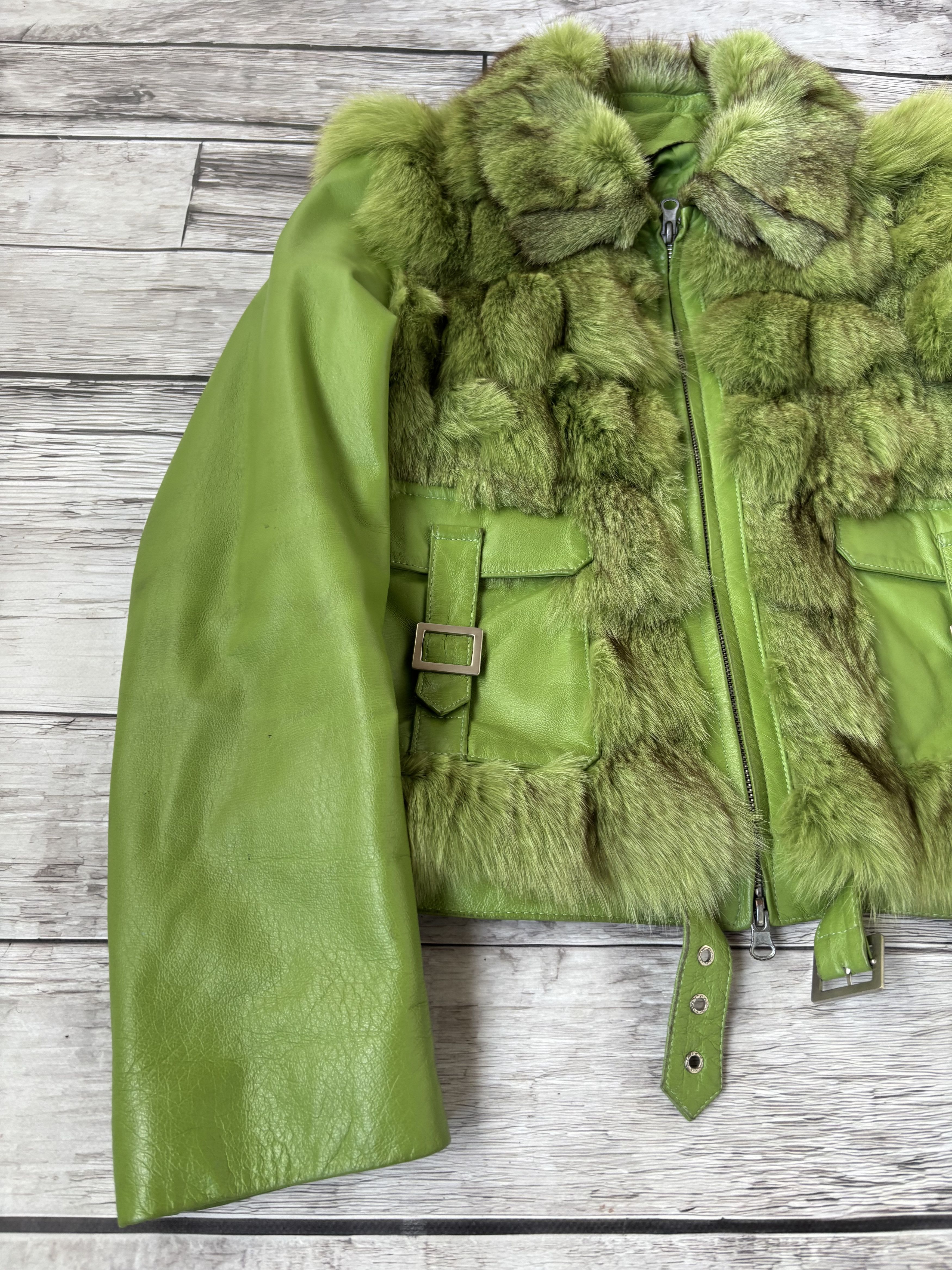 Hysteric Glamour Rick Owens Type VTG Yohji Yamamoto Style Fur Leather Jacket Size US S / EU 44-46 / 1 - 3 Thumbnail