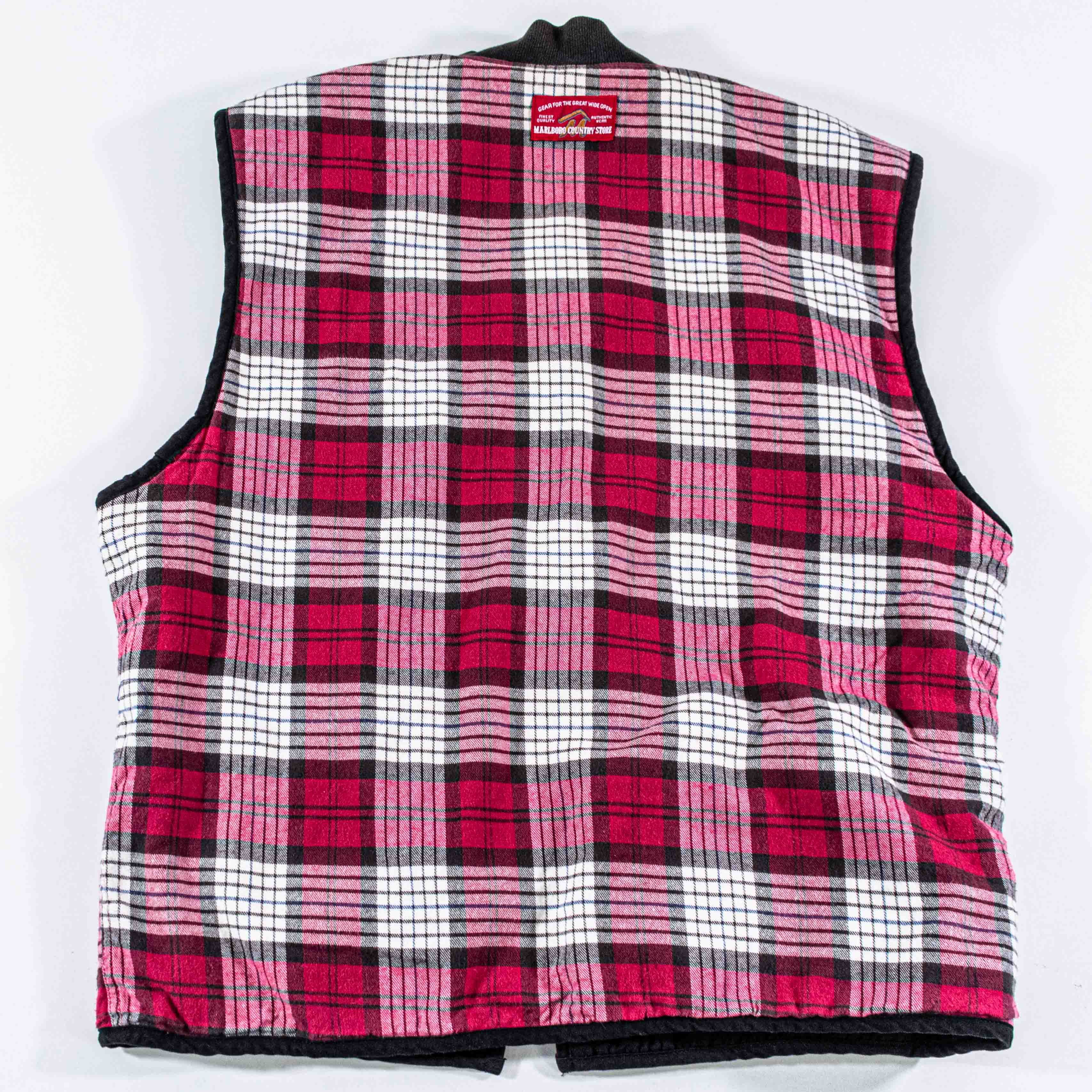 Marlboro Marlboro Country Store Reversible Vest 90s Puffer Cowboy Size US XL / EU 56 / 4 - 7 Thumbnail