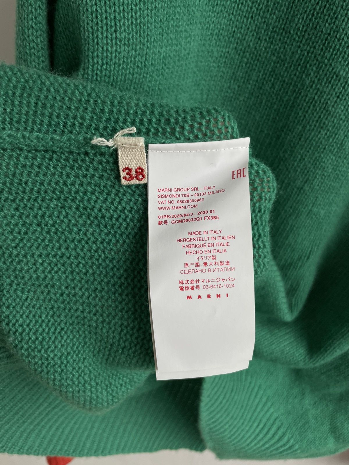 Marni Marni Cashmere Knit Sweater Sweatshirt Size XS / US 0-2 / IT 36-38 - 7 Thumbnail