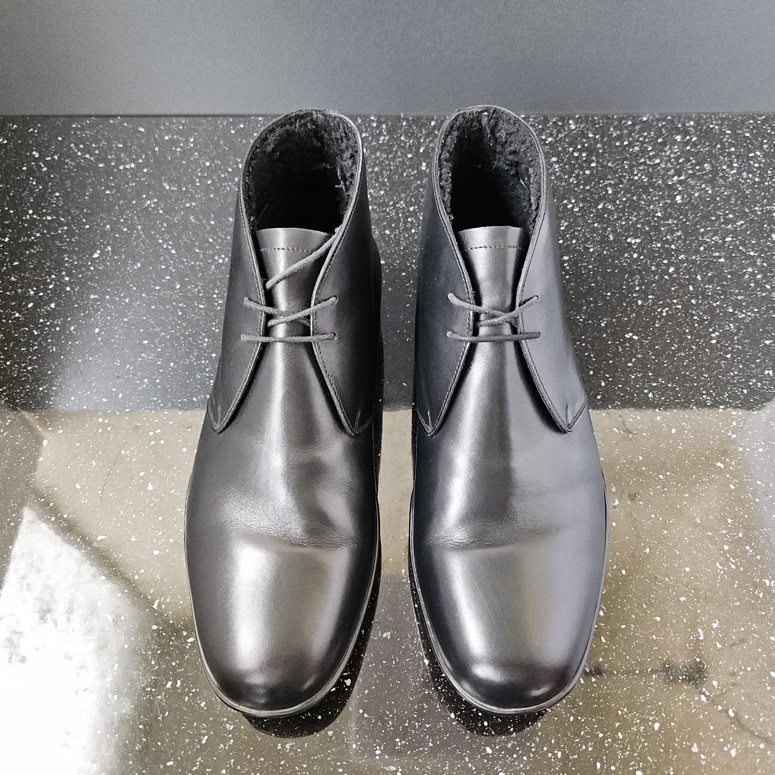Prada Prada 4T2107 black Leather boots Fur Size US 9.5 / EU 42-43 - 10 Thumbnail