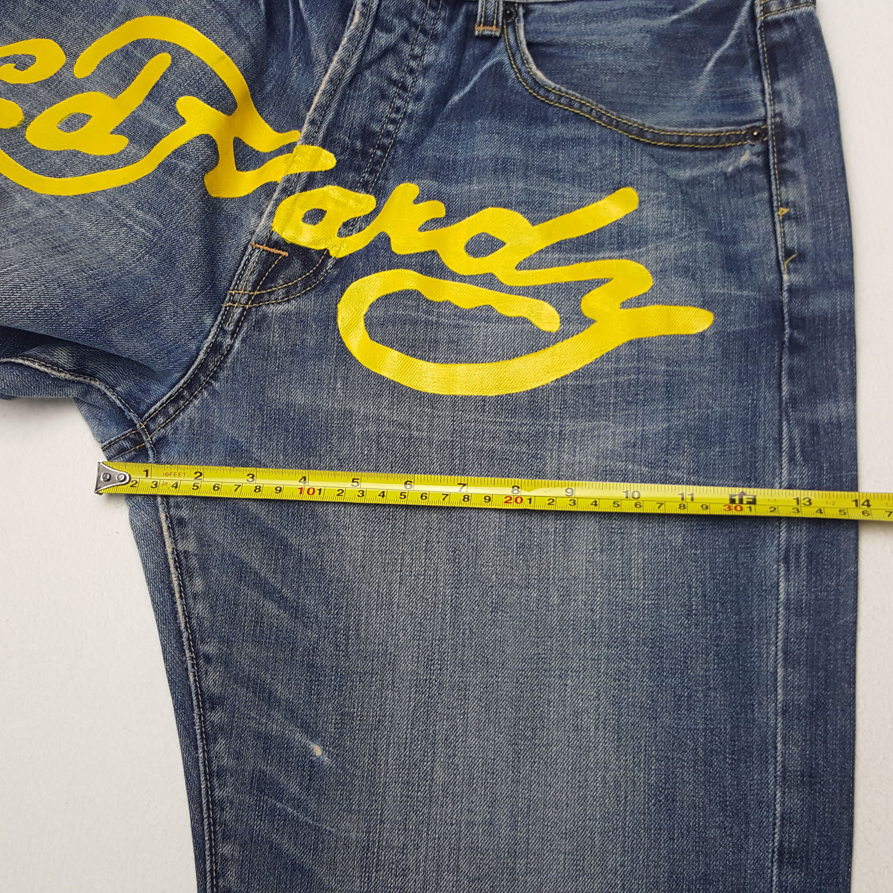 Christian Audigier × Ed Hardy × Vintage Vintage Ed Hardy by Christian Audiger American Denim Jeans Size US 33 - 11 Thumbnail