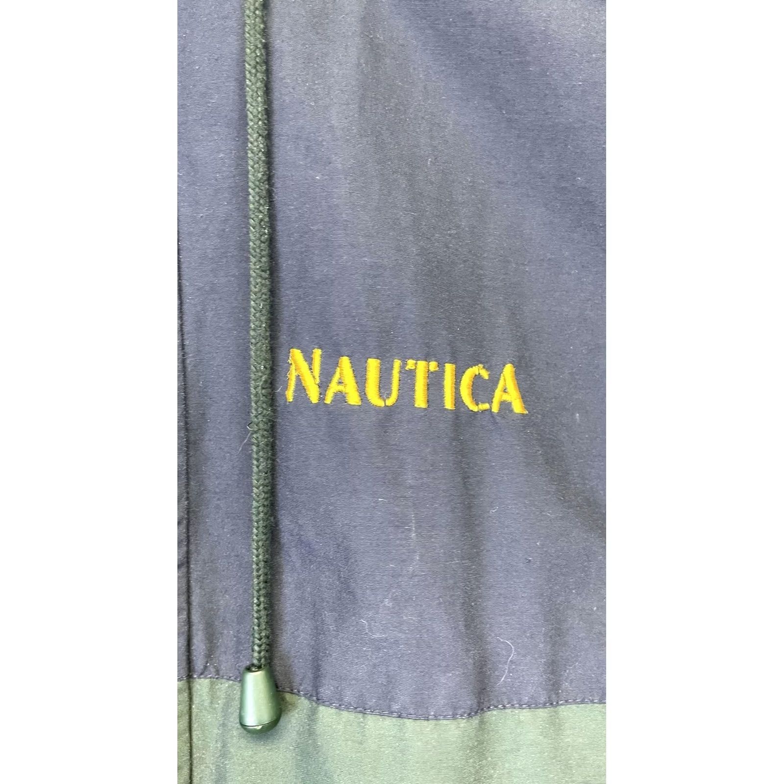 Nautica Nautica Jacket Mens XL Navy Green Fleece Sailing Windbreaker Zip Coat Size US XL / EU 56 / 4 - 3 Thumbnail