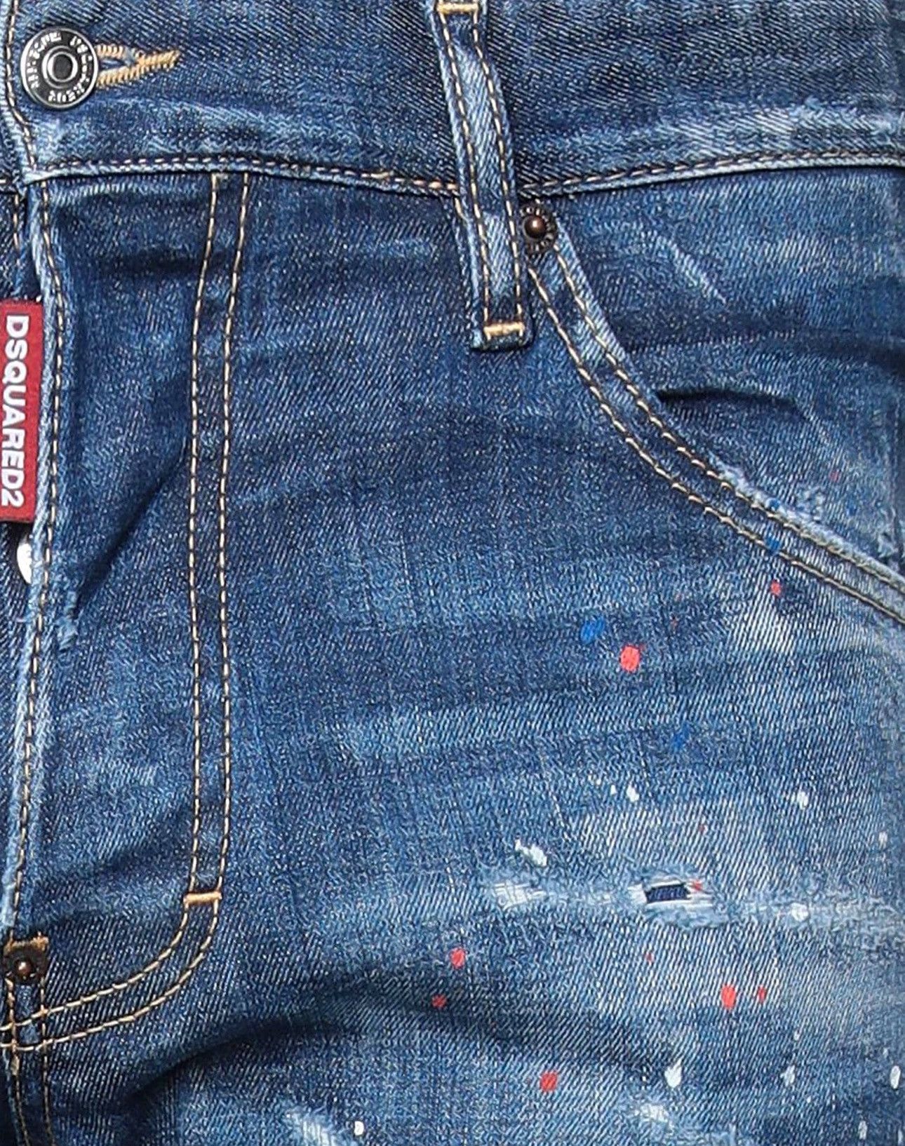 Dsquared2 Dsquared2 Cool Guy Jeans Paint Splatter Distressed Size US 36 / EU 52 - 11 Thumbnail