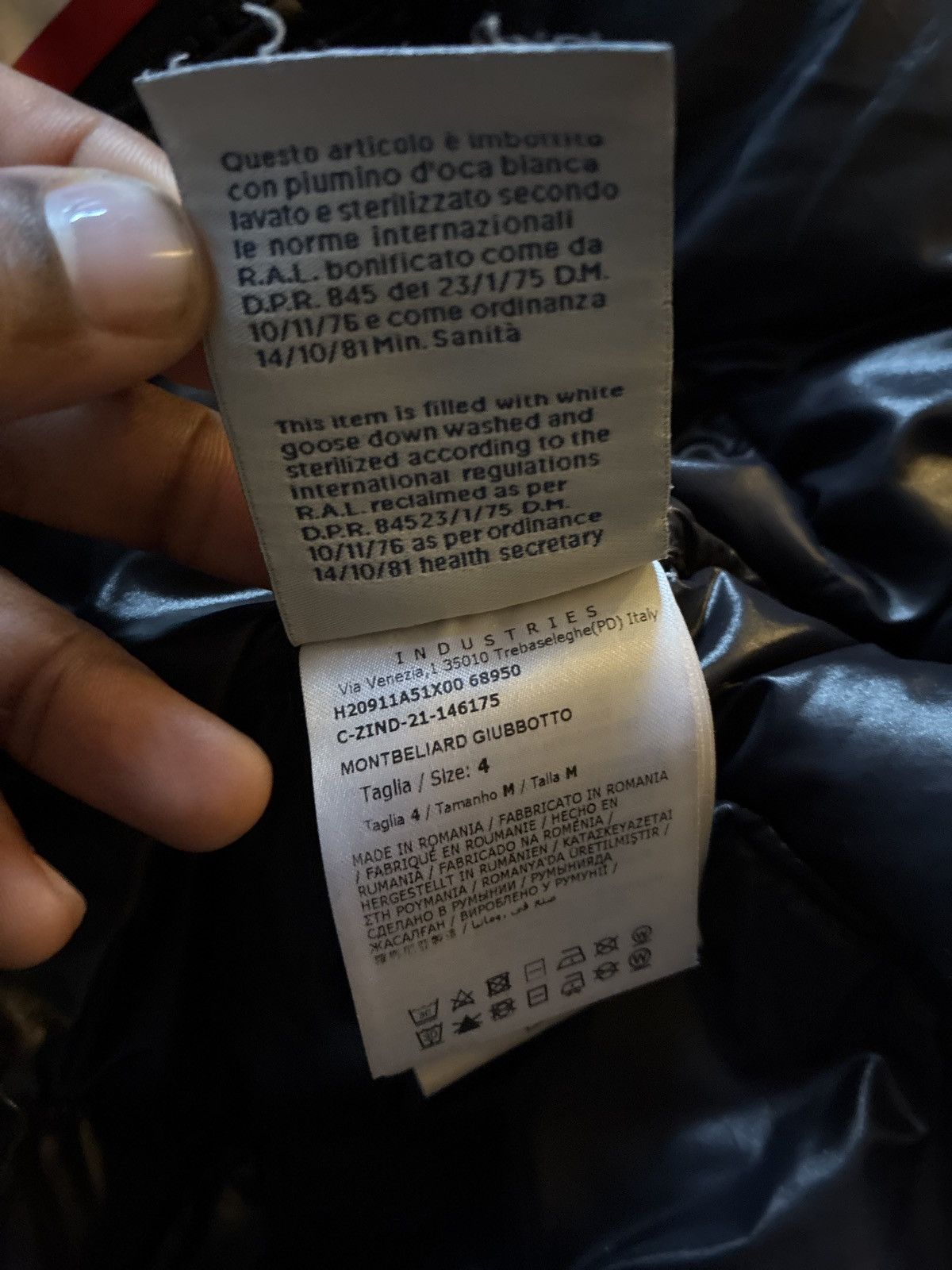 Moncler Moncler Montbelliard 4 Size US L / EU 52-54 / 3 - 7 Thumbnail