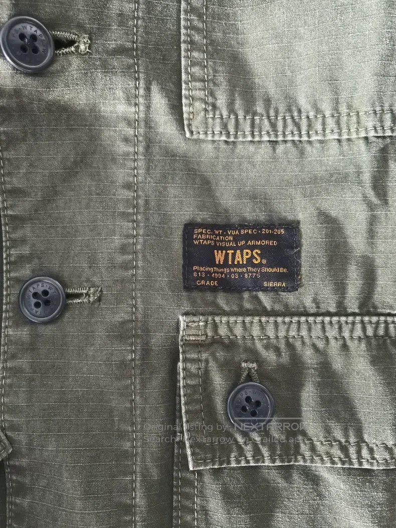 Wtaps Wtaps Hide limited-edition washed bone four-pocket jacket Size US S / EU 44-46 / 1 - 6 Thumbnail