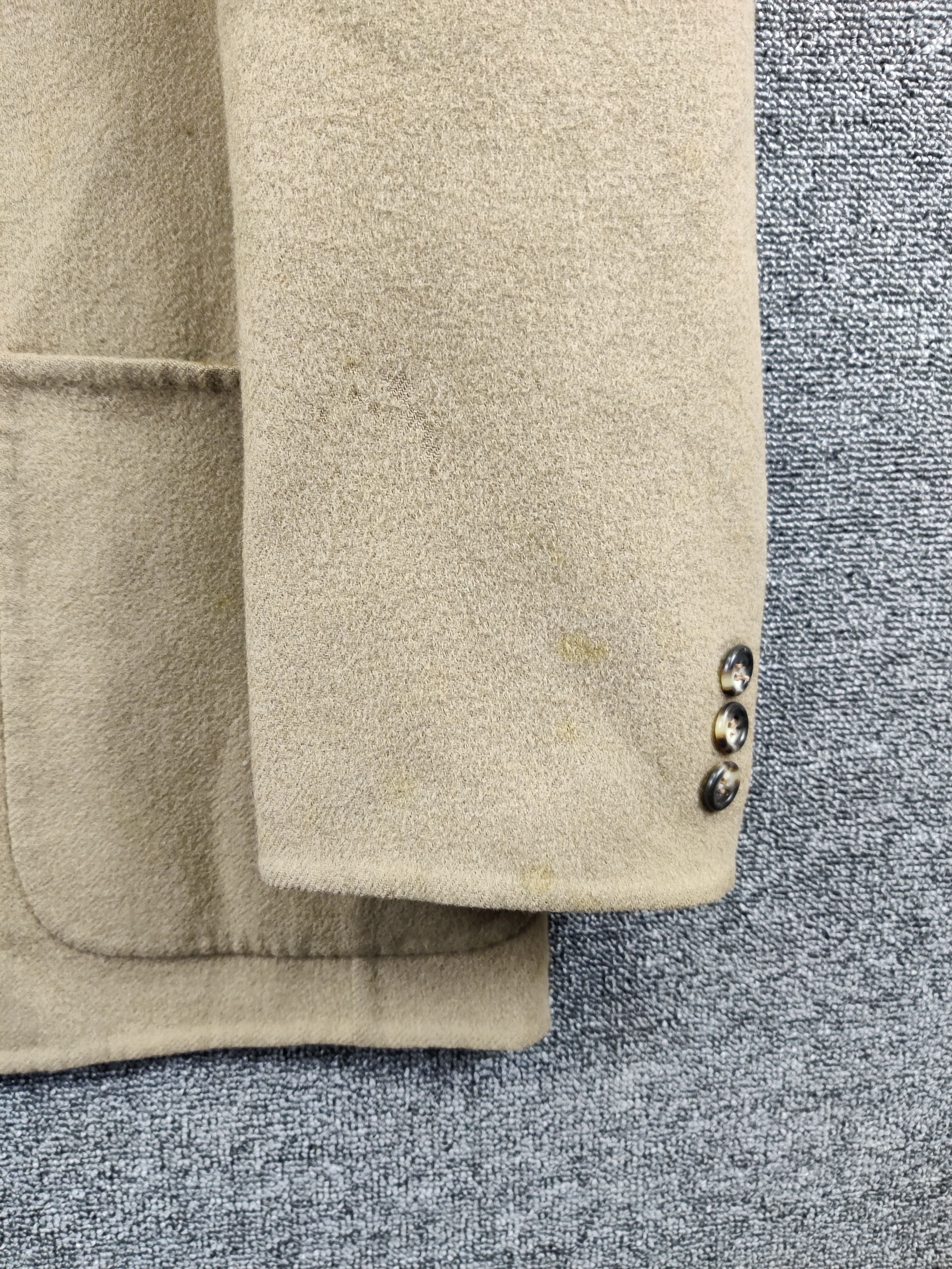 Yves Saint Laurent Vintage Yves Saint Laurent Wool Blazer Coat Size US L / EU 52-54 / 3 - 3 Thumbnail