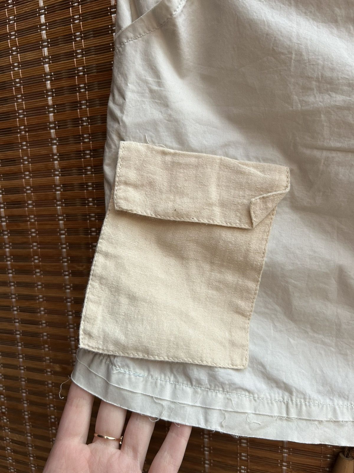 Japanese Brand × Michiko Koshino × Michiko Koshino London Vintage YEN Jeans Michiko Koshino Utility Mini Skirt NEW Size 28" / US 6 / IT 42 - 5 Thumbnail