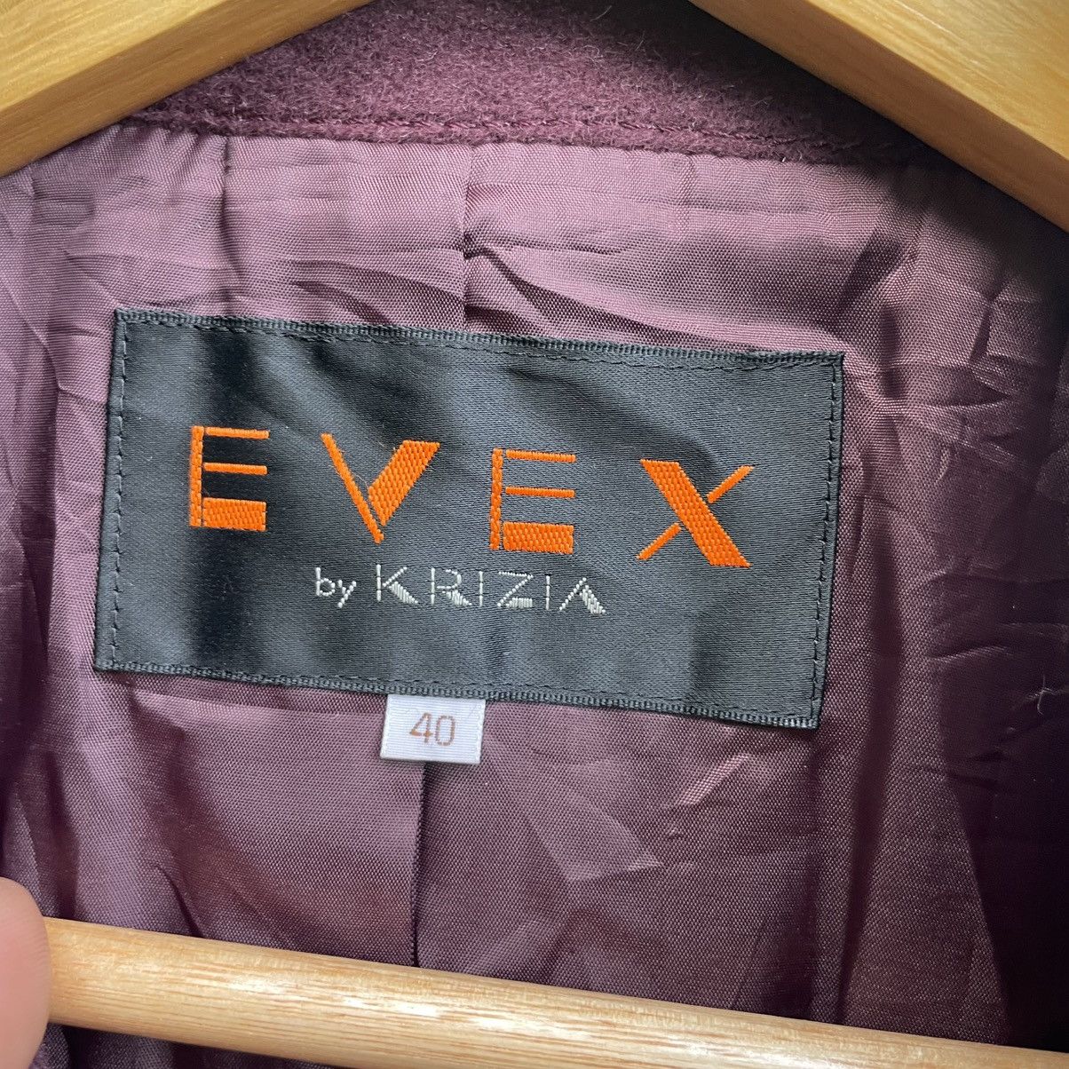 Krizia Uomo 💥Vintage Evex By Krizia Wool Jacket Size S / US 4 / IT 40 - 6 Thumbnail