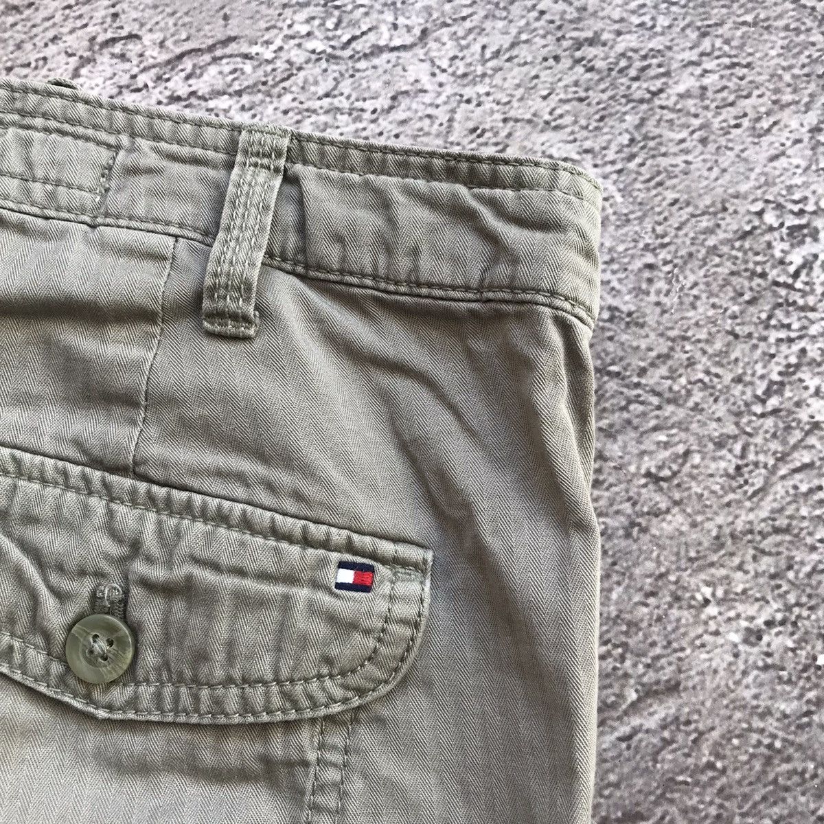Vintage Vintage 90s Baggy Cargo Pants Distressed Parachute Streetwea Size 30" / US 8 / IT 44 - 8 Thumbnail