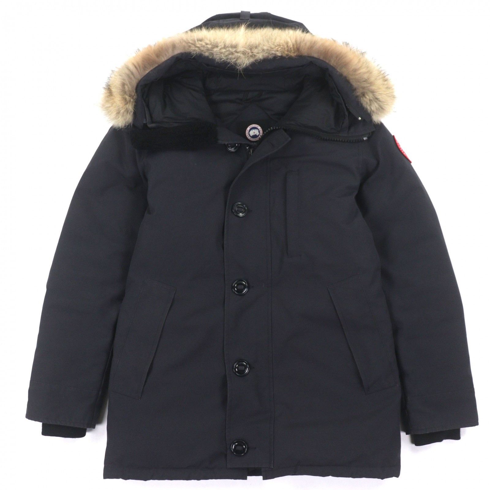 Canada Goose Canada Goose Canada Goose Jasper Parka Polyester Down Coat Textile Outerwear 3438JM DUTY FREE for USA Size ONE SIZE - 1 Thumbnail