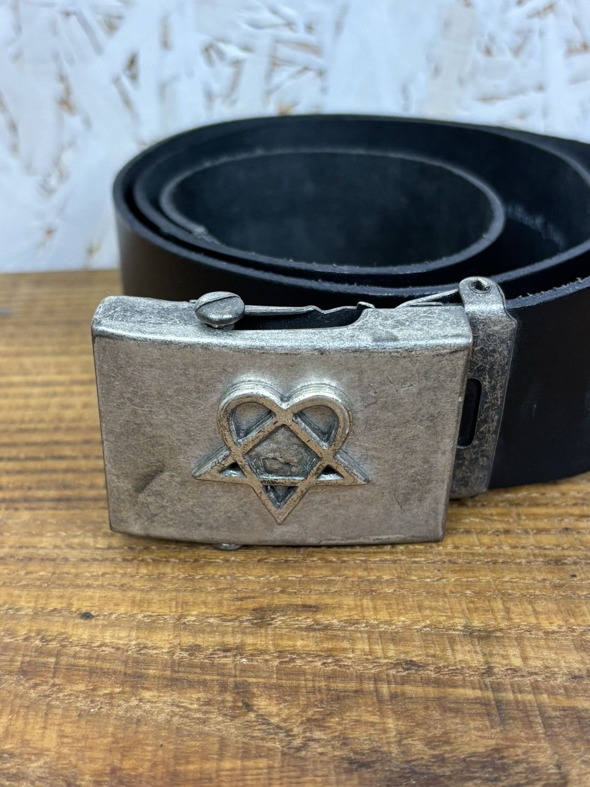 00s HIM Heartagram 2003 Alchemy Gothic Rare Belt