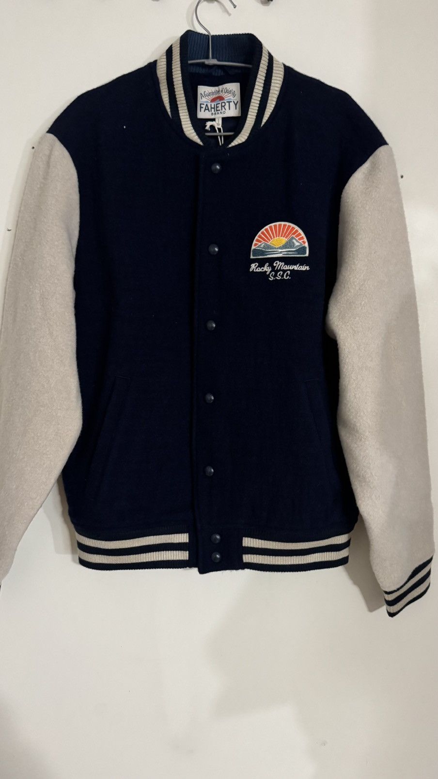 FAHERTY men’s varsity jacket