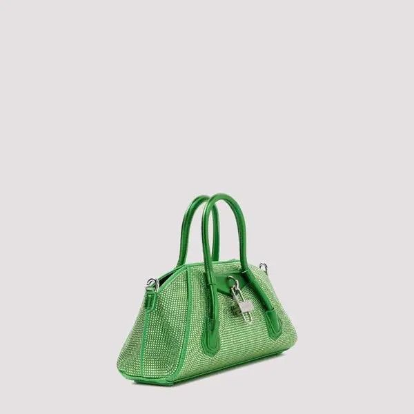 Givenchy o1w1db10325 Size: OS/Antigona Stretch Mini Bag in Green Size ONE SIZE - 3 Thumbnail