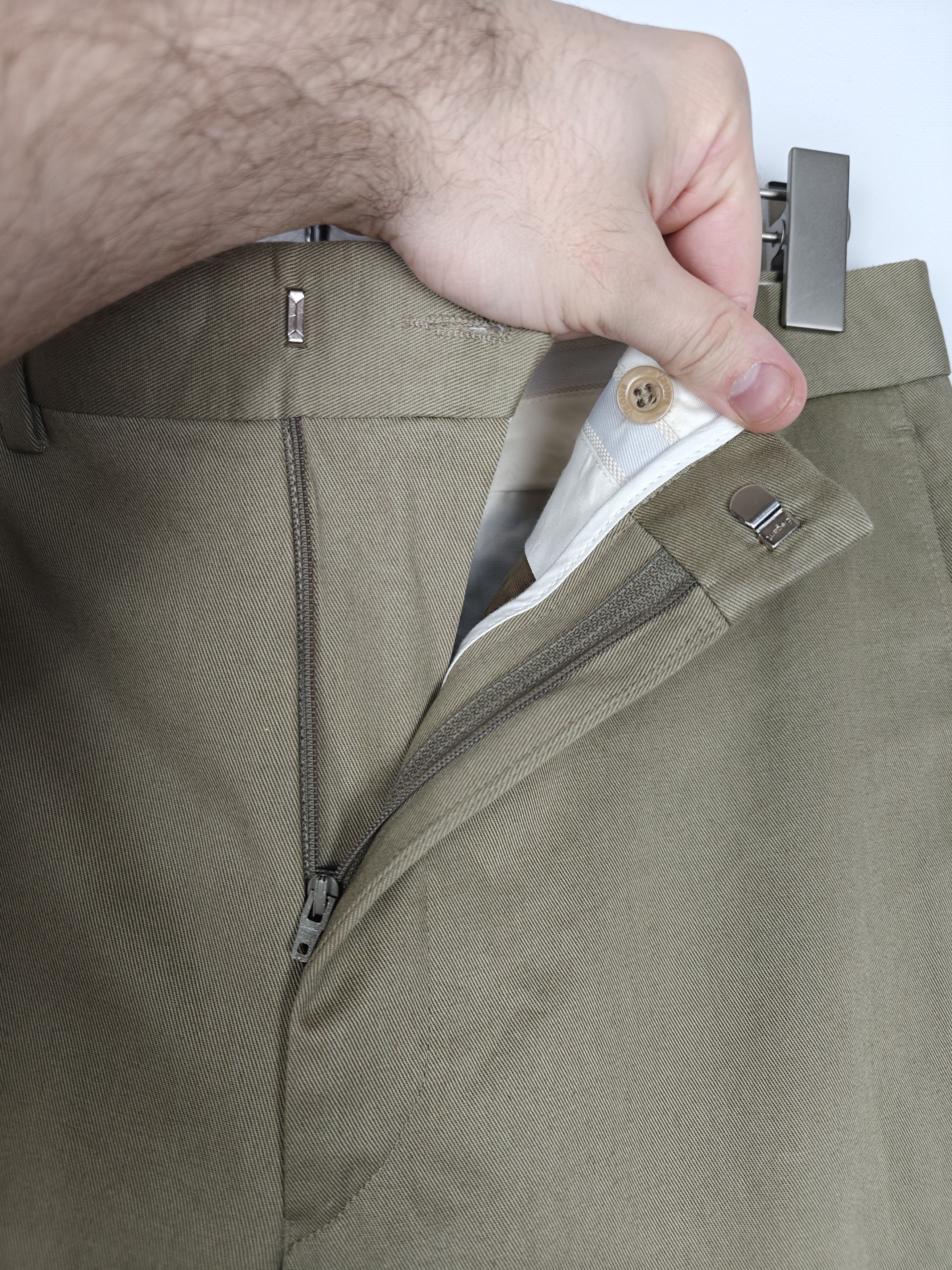 Valentino Valentino Vzone Pants Vintage Trousers Brown 90'S Size 36x36 Size US 36 / EU 52 - 8 Thumbnail