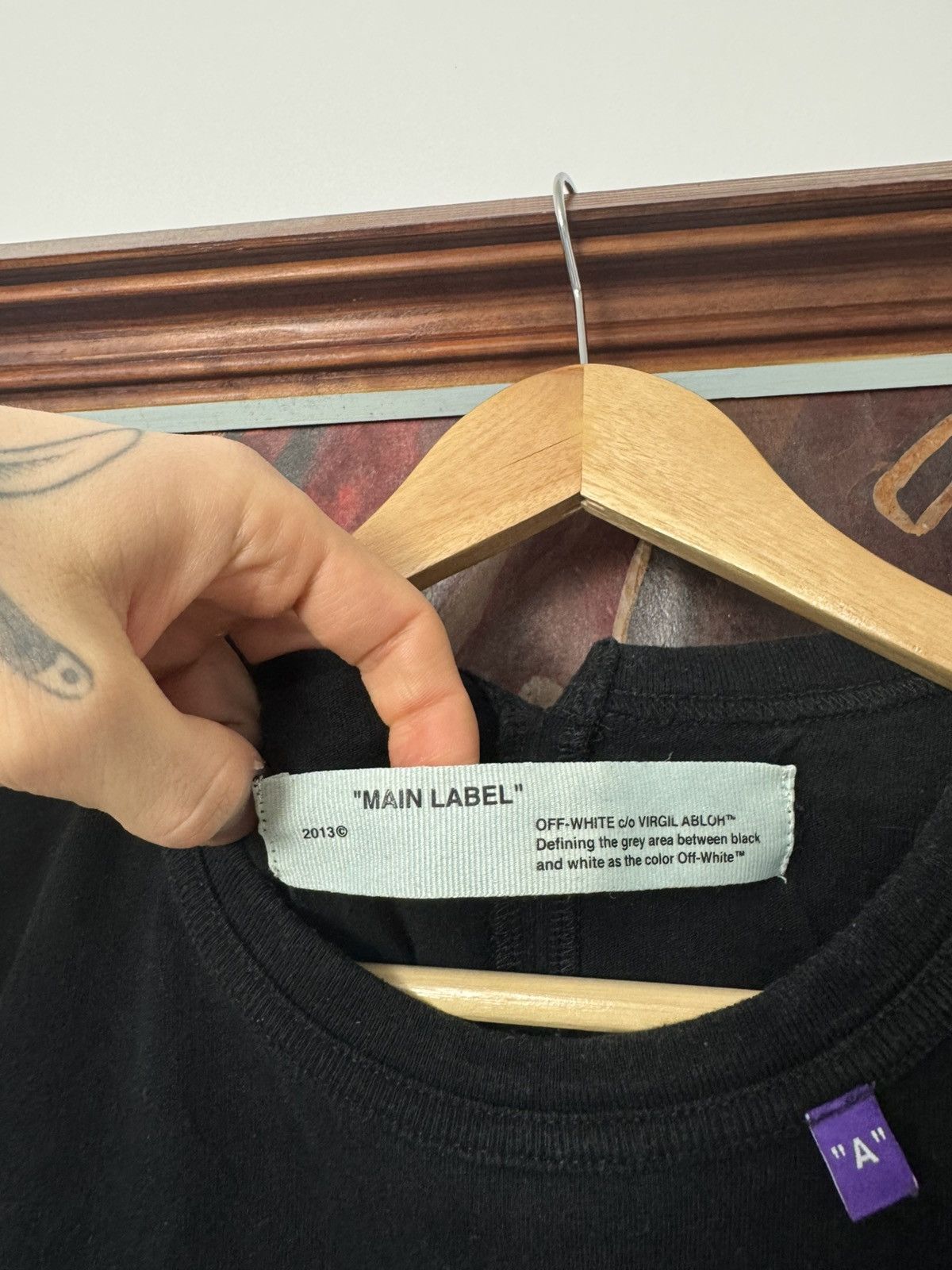 Off-White Off-White Business Casual Bernini Tee Virgil Abloh Rare Size US S / EU 44-46 / 1 - 4 Thumbnail