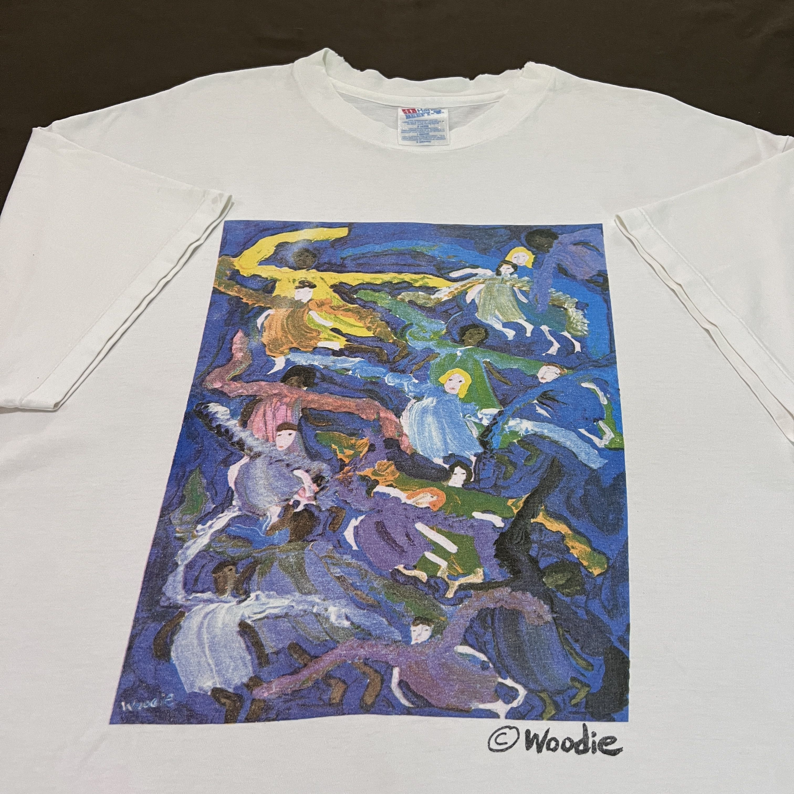 Vintage Vintage 90s Woodie Long Art Tee XL Size US XL / EU 56 / 4 - 1 Thumbnail