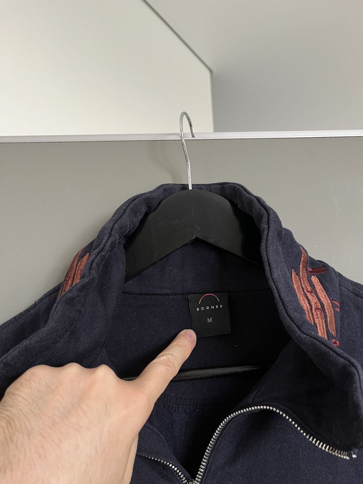 Bogner BOGNER Zip High Neck Bizons Heritage Sweatshirt Size US M / EU 48-50 / 2 - 4 Thumbnail
