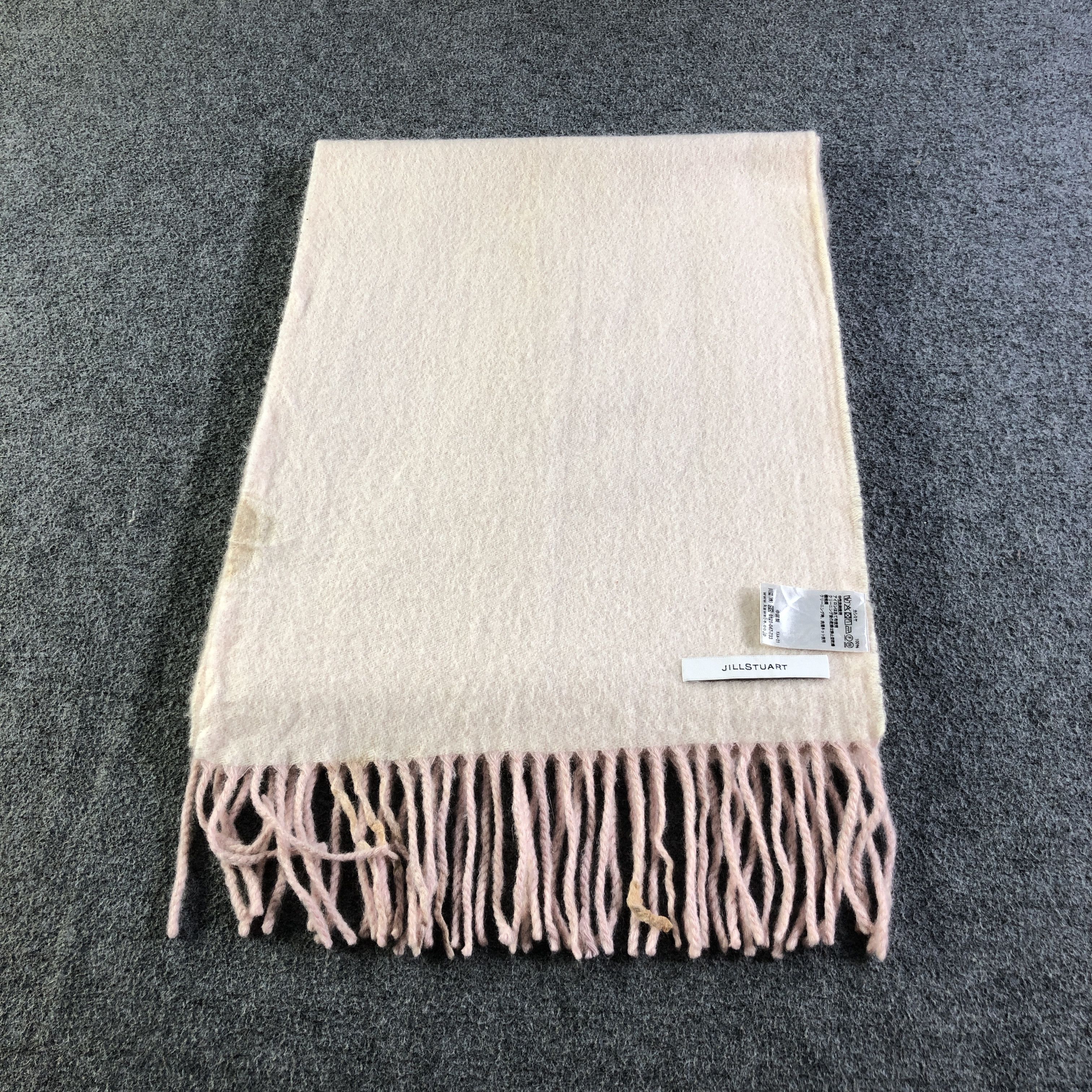Jil Stuart Cashmere Scarf Muffler Neckwear V2729
