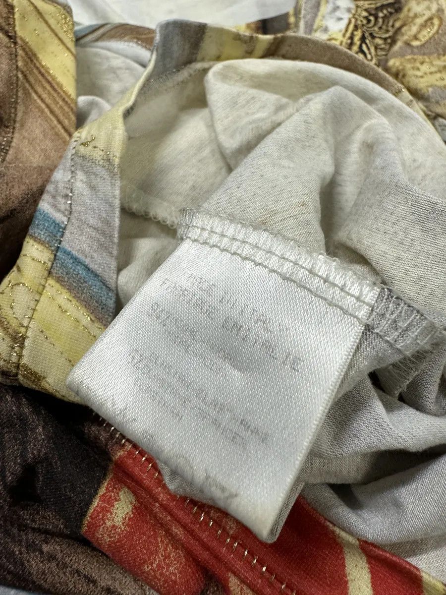 Designer × Roberto Cavalli × Vintage FW1994 Roberto Cavalli Medieval Chair Dynastie Longsleeves Top Size S / US 4 / IT 40 - 4 Thumbnail