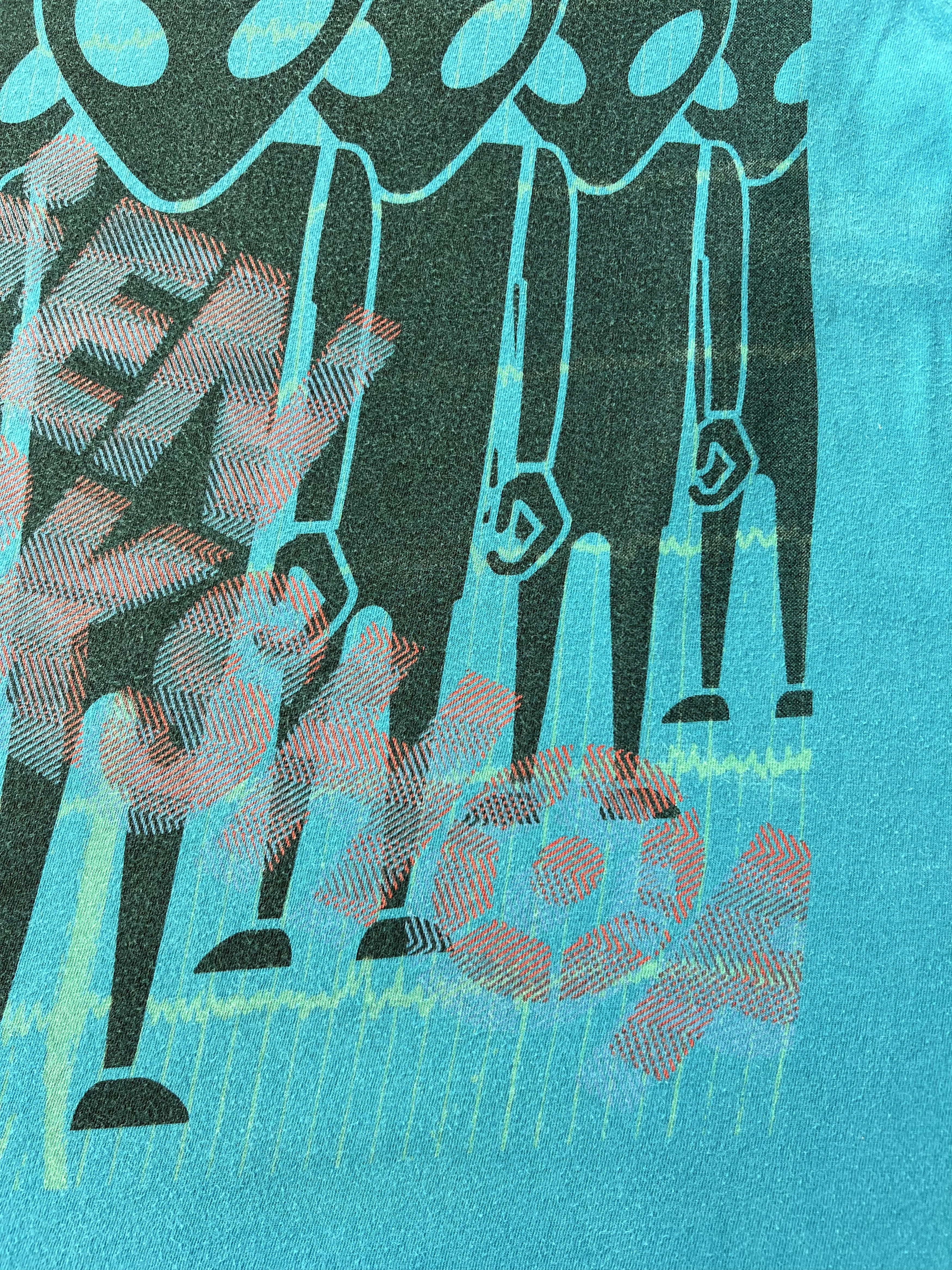 Alien Workshop Vintage 2000s Alien Workshop Skateboards Blue T-shirt Size US M / EU 48-50 / 2 - 6 Thumbnail