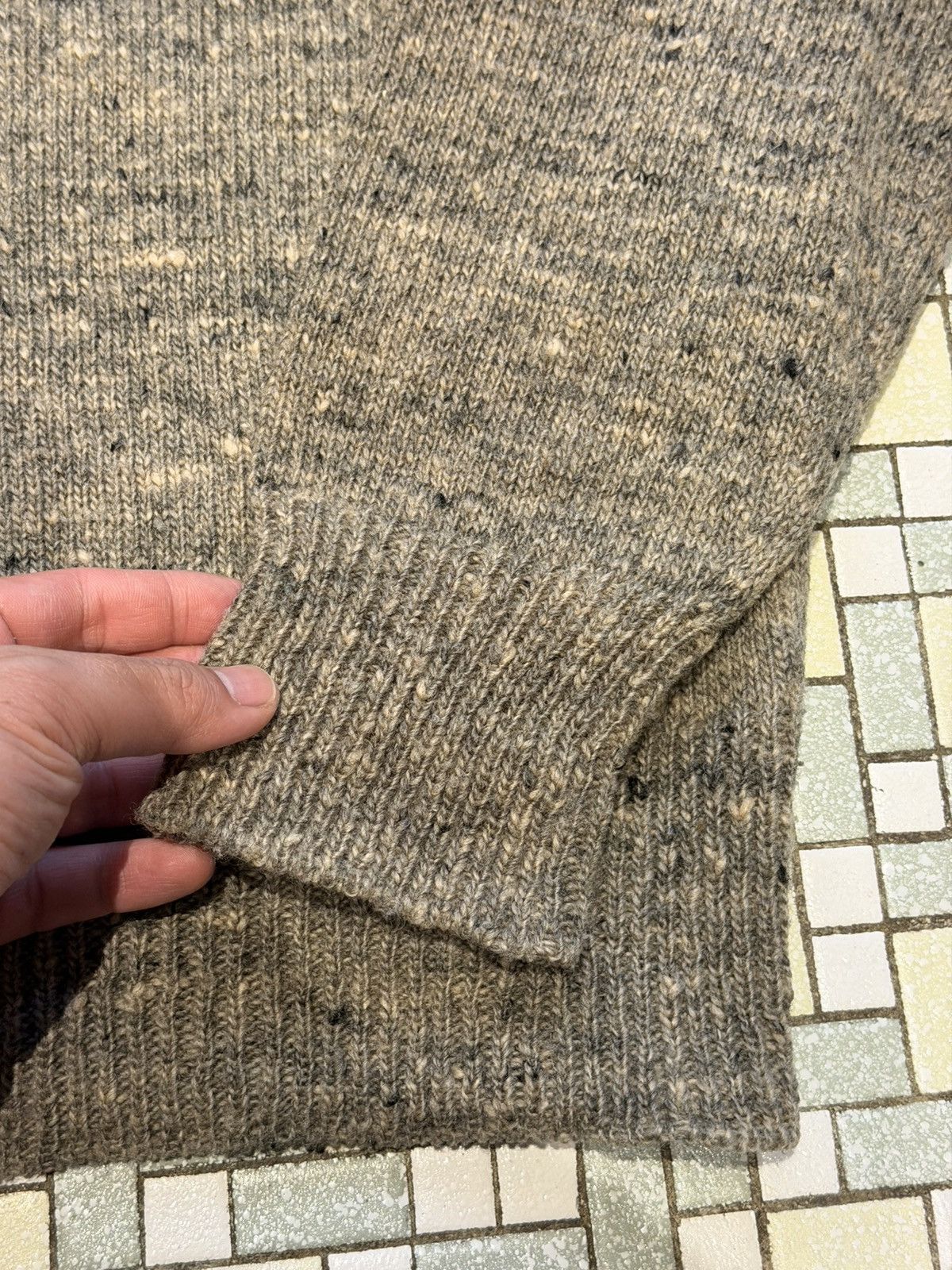 Visvim College knit ND lt mud Size US M / EU 48-50 / 2 - 4 Thumbnail