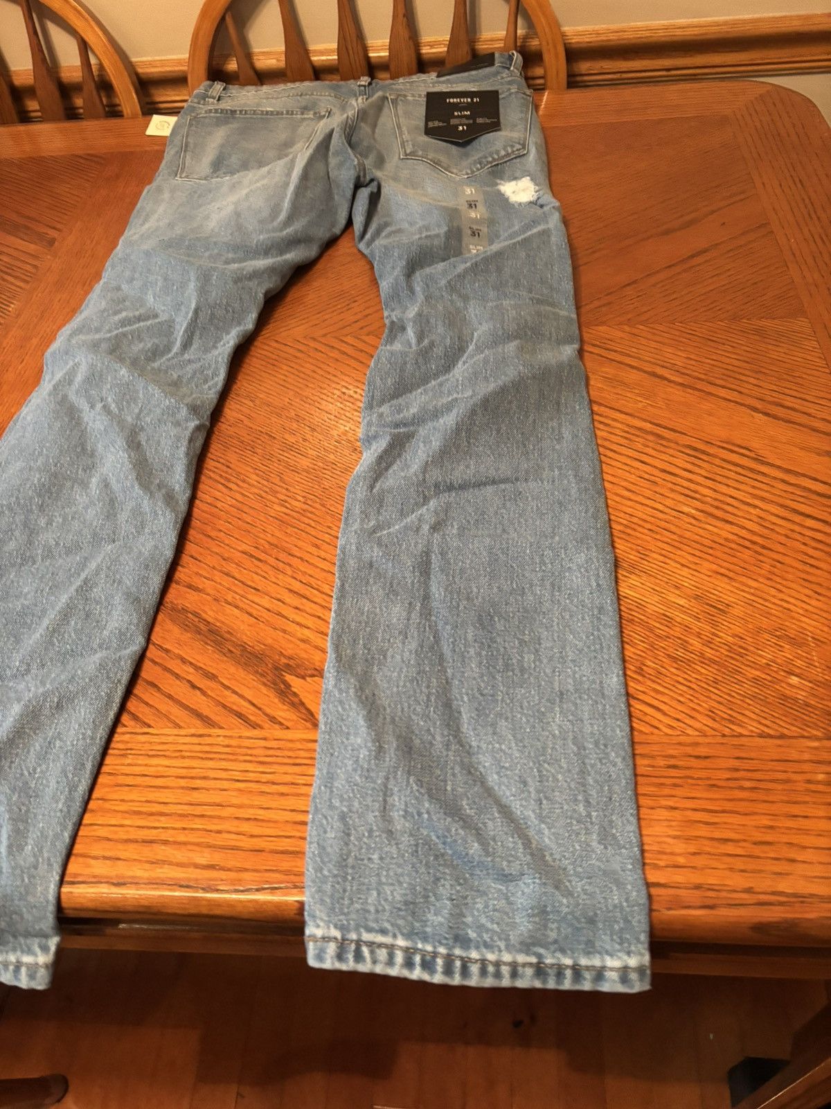 Forever 21 Forever 21 Men’s Jeans Slim Distressed Jeans Size 31 NWT New Size US 31 - 8 Thumbnail