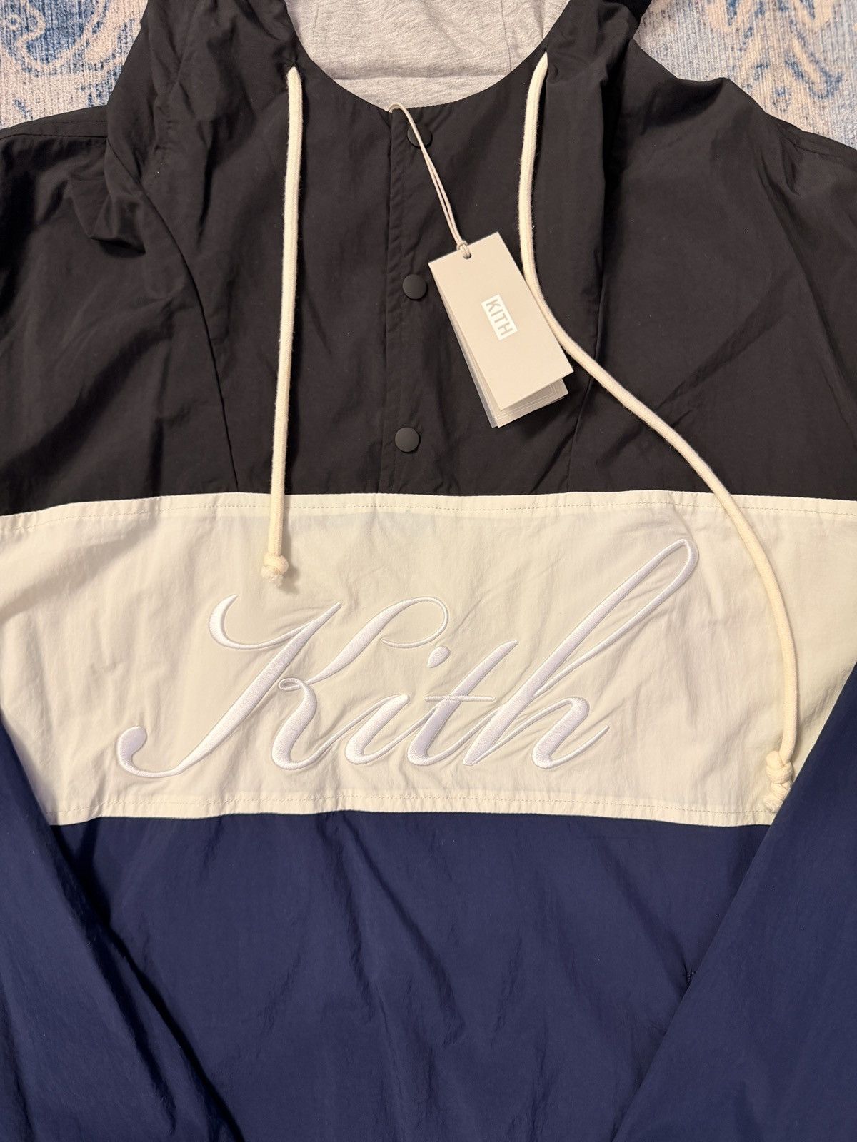 Kith 🖤⚡ Kith Paper Nylon Caleb Anorak — Black (Medium) Size US M / EU 48-50 / 2 - 2 Thumbnail