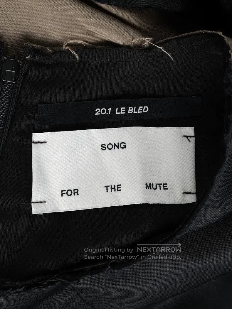 Song For The Mute SONG FOR THE MUTE Satin dress Size XS / US 0-2 / IT 36-38 - 3 Thumbnail