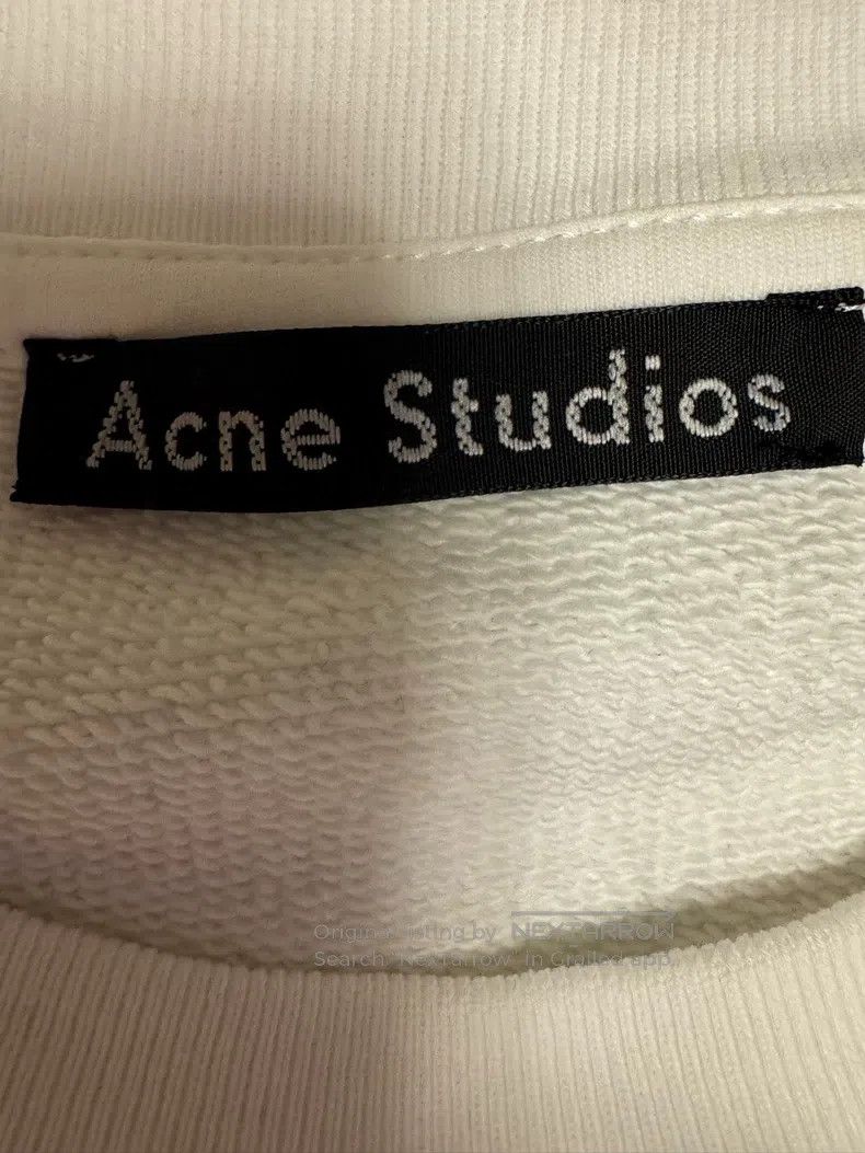 Acne Studios Acne Studios Face expression smiley sweatshirt women's men Size US XL / EU 56 / 4 - 2 Thumbnail