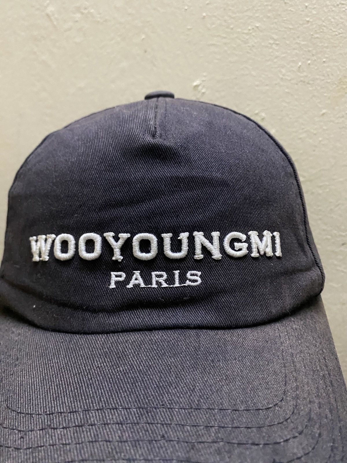 Wooyoungmi WOOYOUNGMI PARIS Classic Embroidered Logo Ball Cap Size ONE SIZE - 2 Thumbnail