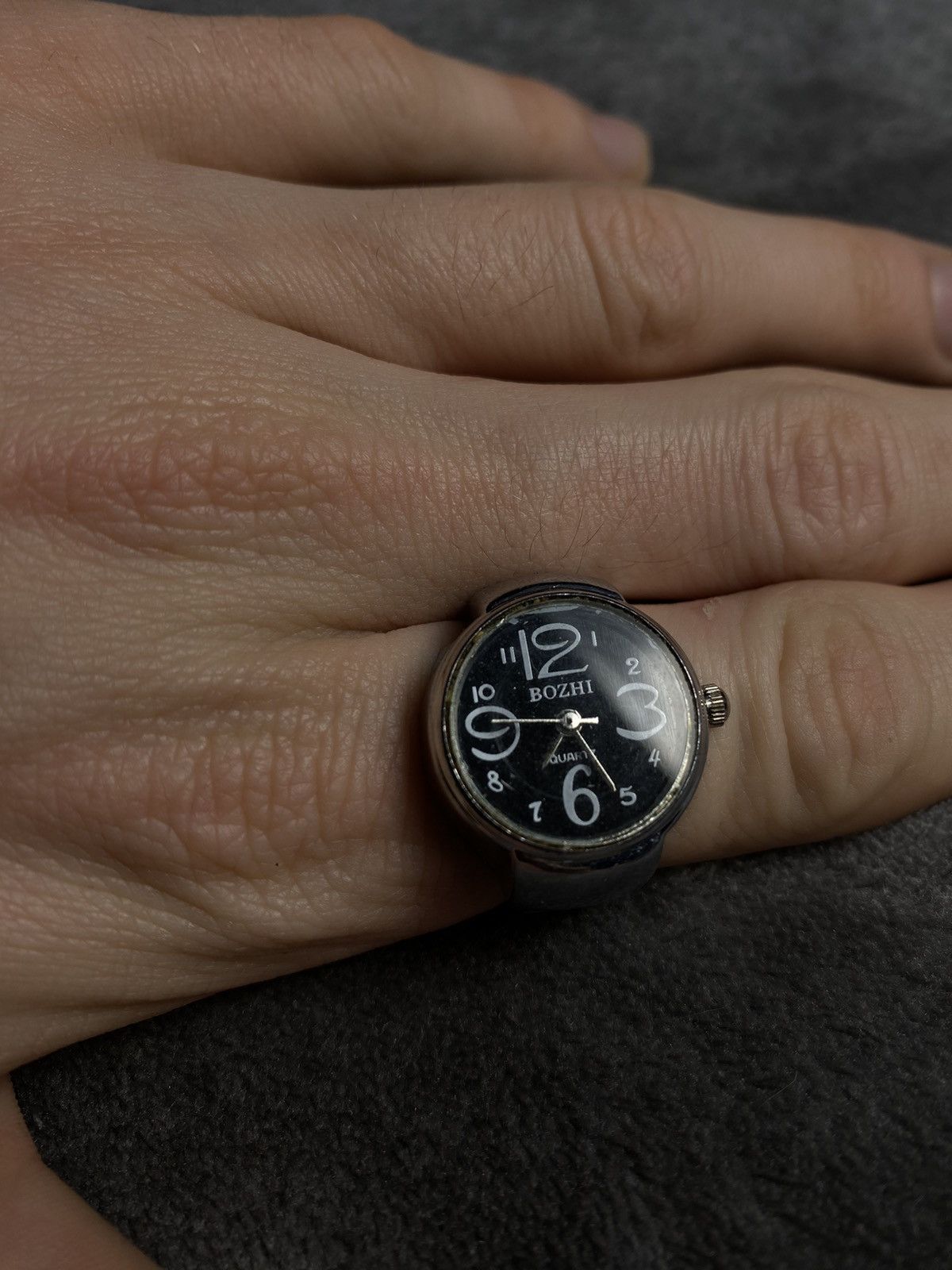 Japanese Brand × Jewelry × Vintage Futuristic Vintage BOZHI Japanes Quartz Ring Watch Work 100% Size ONE SIZE - 5 Thumbnail