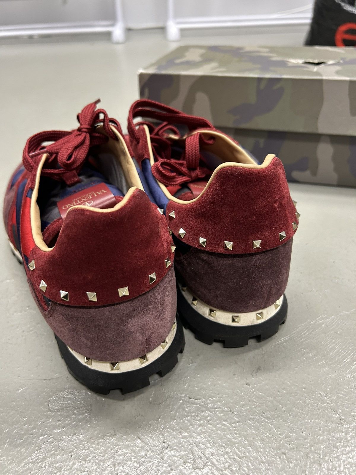 Valentino Valentino rock runners 11.5 mens 13 womens Size US 11.5 / EU 44-45 - 2 Thumbnail