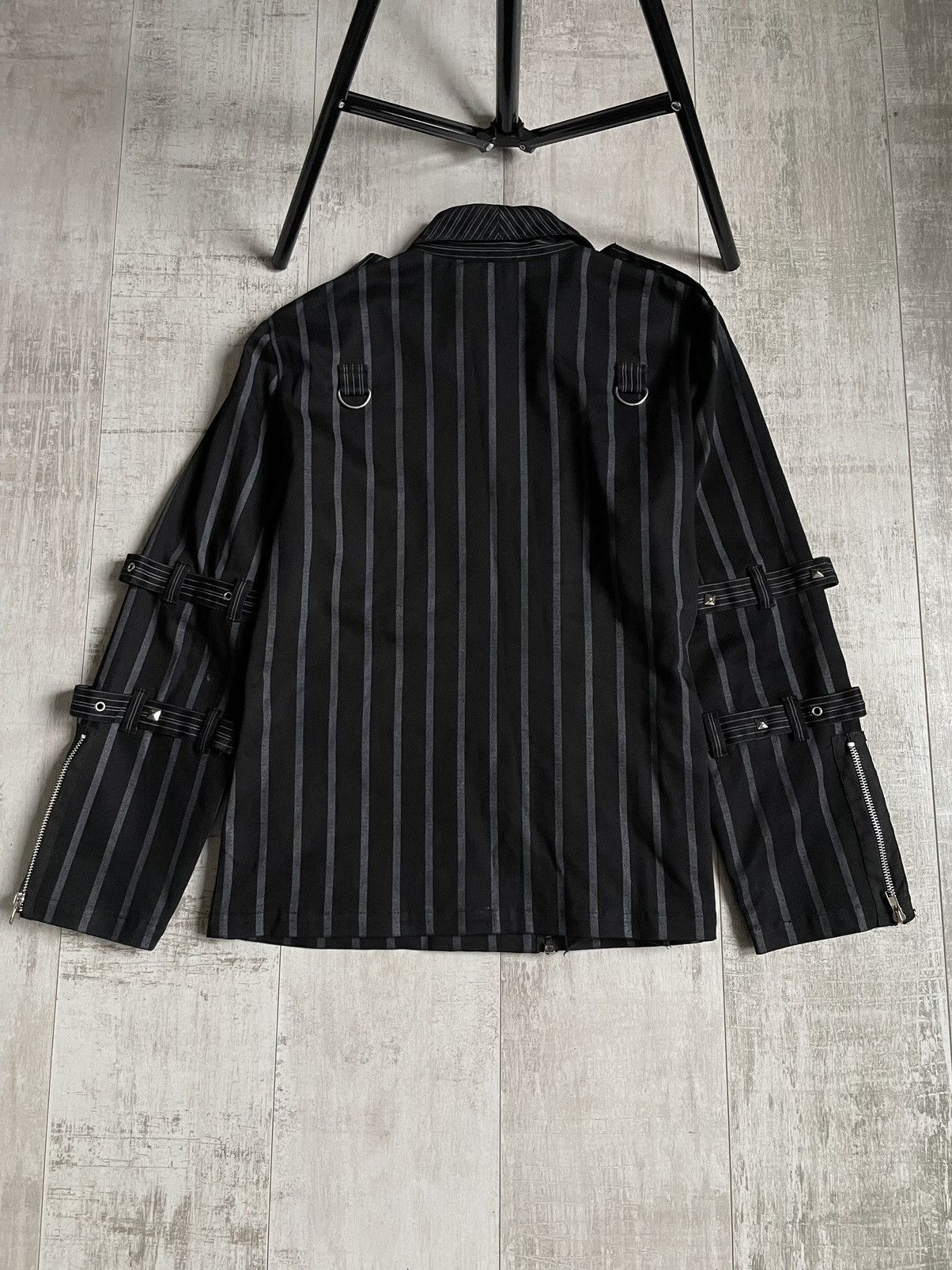 Vintage Avant Garde 00’s Jacket Bondage Gothic Black RARE Size US S / EU 44-46 / 1 - 4 Thumbnail