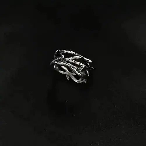 Vintage Retro Thorn ring Size ONE SIZE - 4 Thumbnail